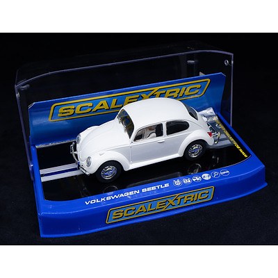 Scalextric, 1962 Volkswagen Beetle, Peking Paris, 1:32 Scale Model