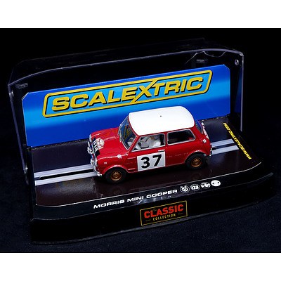 Scalextric, 1964 Morris Mini Cooper S, Paddy Hopkirk, 1:32 Scale Model
