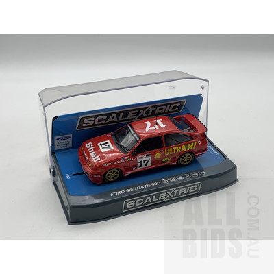 Scalextric, Ford Sierra RS500 Johnson/ Bowe, 1:32 Scale Model