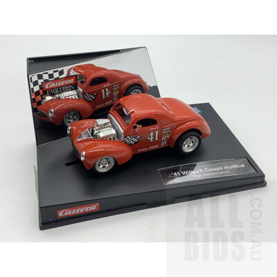 Carrera, 1941 Willys Coupe Hot Rod High Performance, 1:32 Scale Model