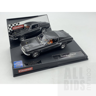 Carrera, 1967 Ford Mustang GT Black, 1:32 Scale Model