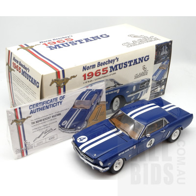 Classic Carlectables, Norm Beechey Mustang, 2207/4000, 1:18 Scale Model Car
