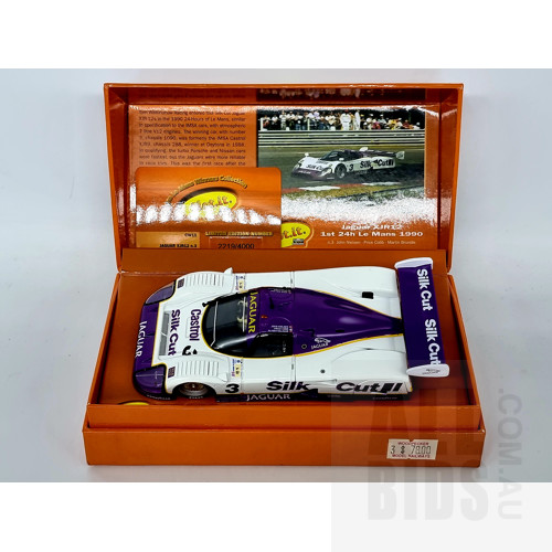 Slot.it, 1990 Jaguar XJR 12 Le Mans Winner 2219/4000 in Display Case, 1:32 Scale Model