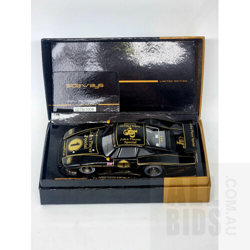 Sideways, Porsche 935/78 Moby Dick 279/1008 in Display Case with COA, 1:32 Scale Model