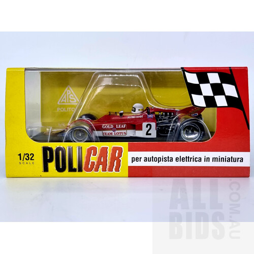 Policar, 1970 Lotus 72 Jochen Rindt, 1:32 Scale Model