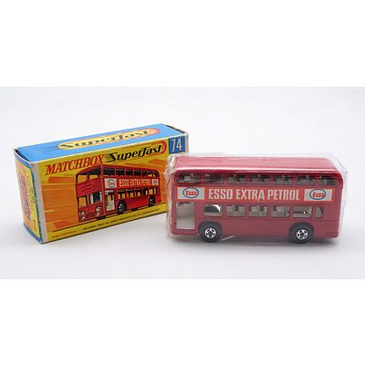 Vintage Matchbox Superfast No 74 'Daimler Bus'