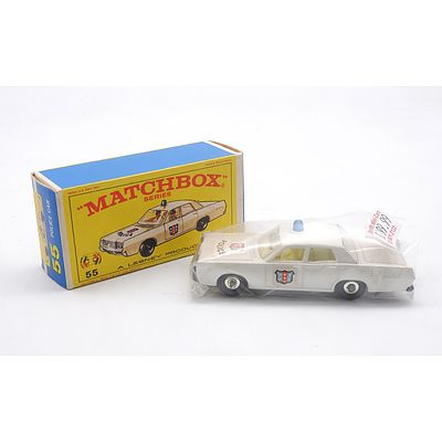 Lesney Matchbox Series No 55 - Police Car