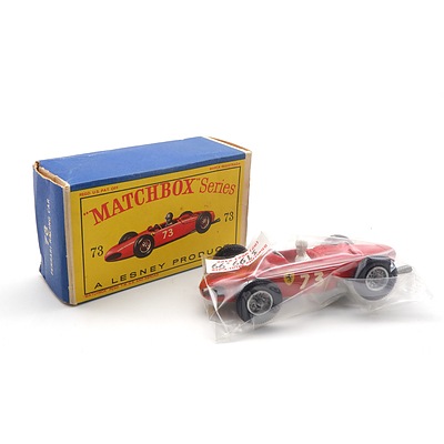 Lesney Matchbox Series No 73 - Ferrari Racing Car