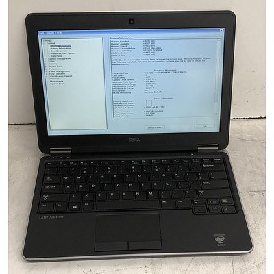 Dell Latitude E7240 12.5-Inch Core i5 (4300U) 1.90GHz CPU Laptop