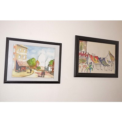 Two Prints of Two Scenes