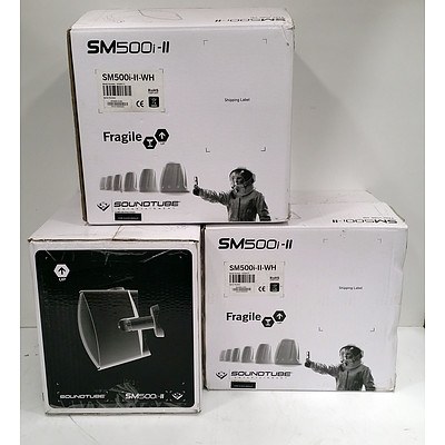 SoundTube (SM500i-II) 5.25- Lot Of Three