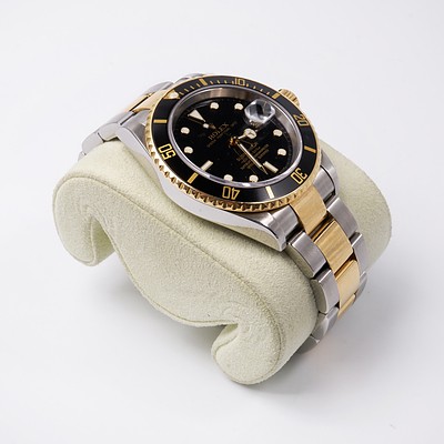 Genuine Rolex Submariner Date (16613T) Gents Wristwatch