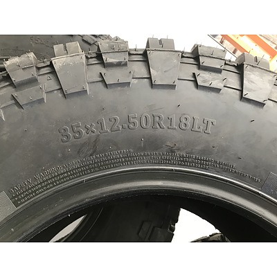 Set Of Five Comforser CF3000 35 Inch All Terrain Tyres -Brand New
