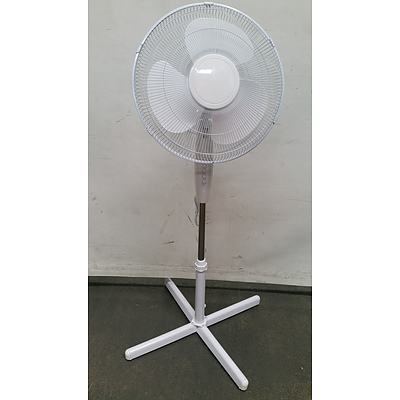 Essentials 40cm Pedestal Floor Fan