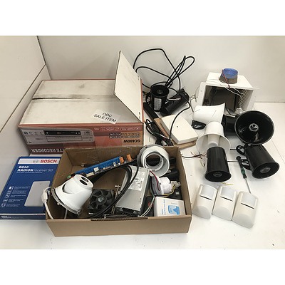 Lot Of Security System Accessories