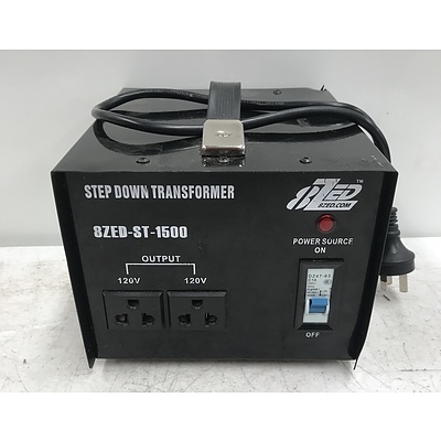 8ZED 240V to 120V Step Down Transformer