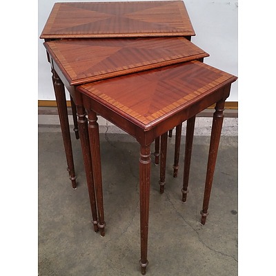 Nest Of Three Tables - Lot of Two