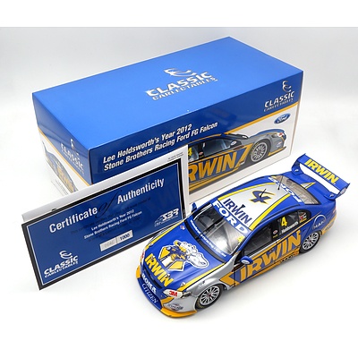 Classic Carlectables - 2012 Ford FG Falcon V8 Supercar Holdsworth 646/1000 1:18 Scale Model Car