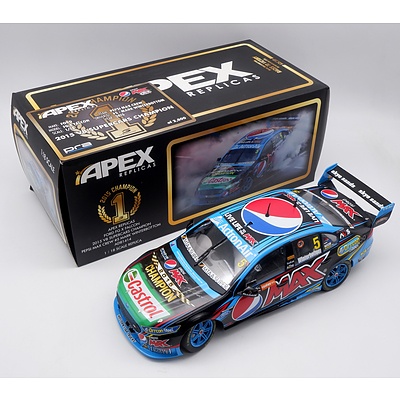 Apex Replicas - 2015 V8 Supercars Championship #5. Mark Winterbottom Ford FG X Falcon - 1896/2800 - 1:18 Scale Model Car