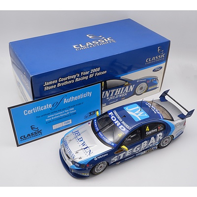 Classic Carlectables - James Courtney's Year 2008 Stone Brothers Racing BF Falcon - Limited Edition 1206/1500 - 1:18 Scale Model Car