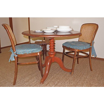 Antique Mahogany Tripod Table