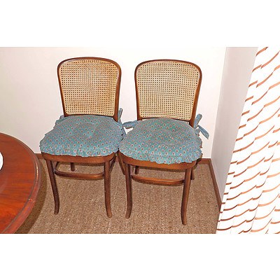 Pair of Bentwood Chairs, Later 20th Century