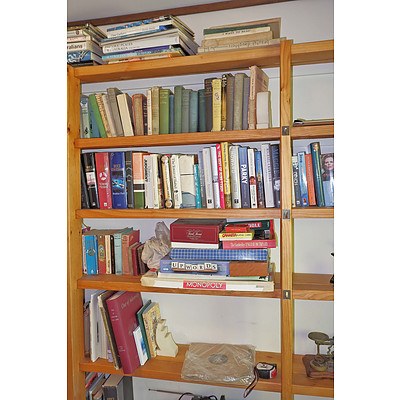 Large Collection of Books, Board Games Etc