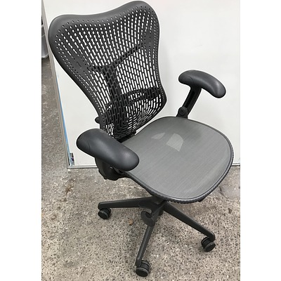 Herman Miller Ergonomic Chair with Armrests