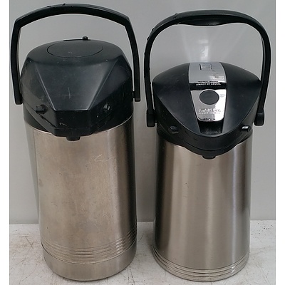 Stainless Steel Airpots - Lot of Two