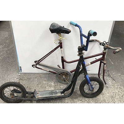 Repco Bike and Big Wheel Scooter