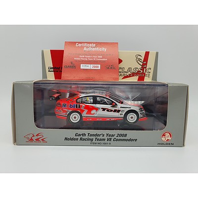 Classic Carlectables - 2008 Holden VE Commodore Garth Tander HRT 354/2000 1:43 Scale Model Car