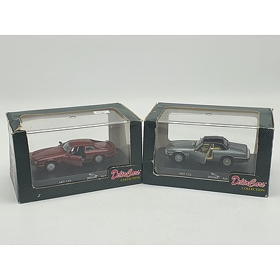 Delta Cars - Jaguar XJ-R Coupe & Jaguar XJS Soft-top Convertible 1:43 Scale Model Cars