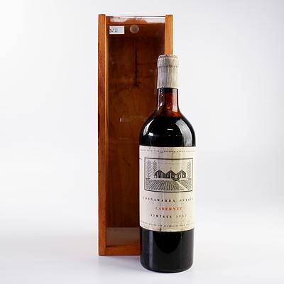 S. Wynn & Co Coonawarra 1957 Cabernet in Timber Box