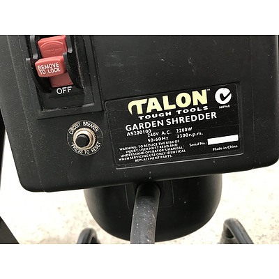 Talon Trisecta Electric Garden Shredder