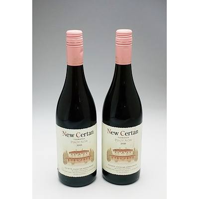 New Certan Tasmania 2016 Pinot Noir - Lot of Two Bottles (2)