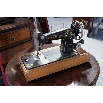 Antique New Century Sewing Machine