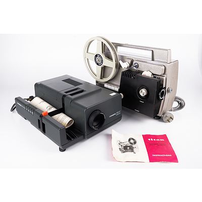 Vintage Titan Film Projector and Liesegang 3000 AF Slide Projector (2)