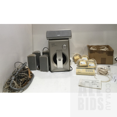 Philips SW986 Sound System And C&K 238 Alarm System