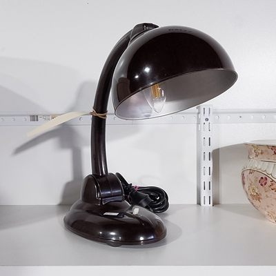 Circa 1930s Bakelite Desk Lamp