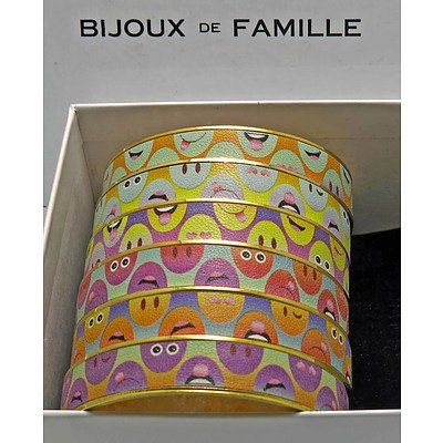 Set of Six Bijoux De Famille Bangles
