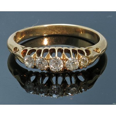 Antique 15ct Gold Diamond Ring