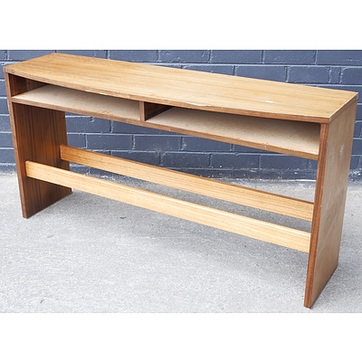 Vintage Maple Hand Crafted Console Table