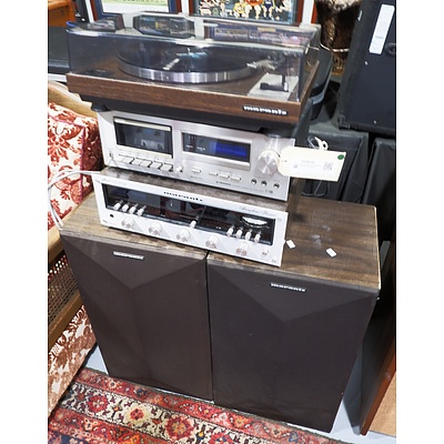 Vintage Marantz Stereo System with Speakers