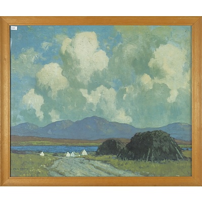 Paul Henry, Connemara Landscape, Reproduction Print