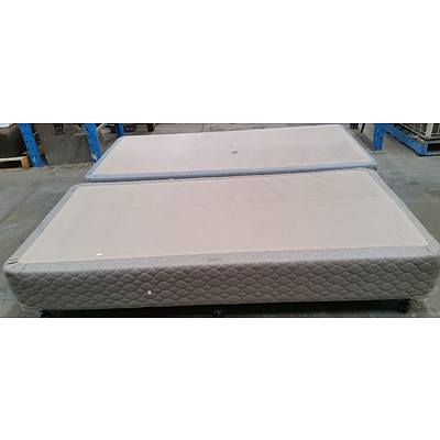 Ensemble Single Bed Bases  - Lot of Two