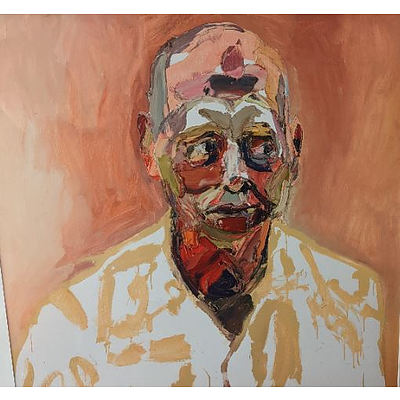 Fine art reproduction - Ben Quilty 'Air Commodore John Oddie' (unframed)