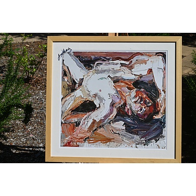 Fine art reproduction - Ben Quilty 'Captain S, after Afghanistan (Framed)