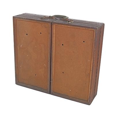 Vintage Folding Portable Display/Sample Case