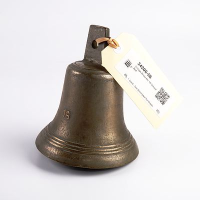 Vintage Brass No 16 School Bell