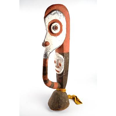 PNG Hand Painted and Decorated Tribal Figure